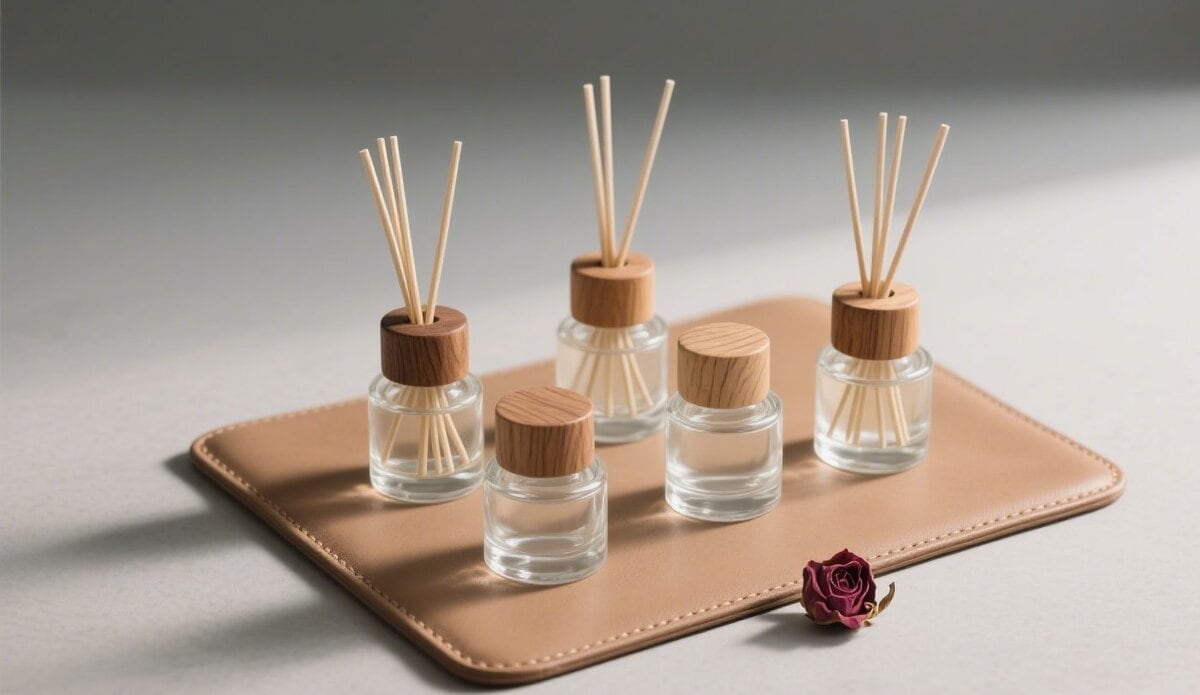 eco-friendly wooden caps for reed diffusers