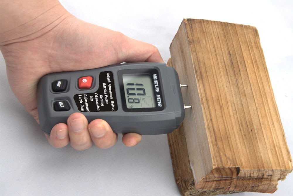 moisture variation test for wood cracking prevention